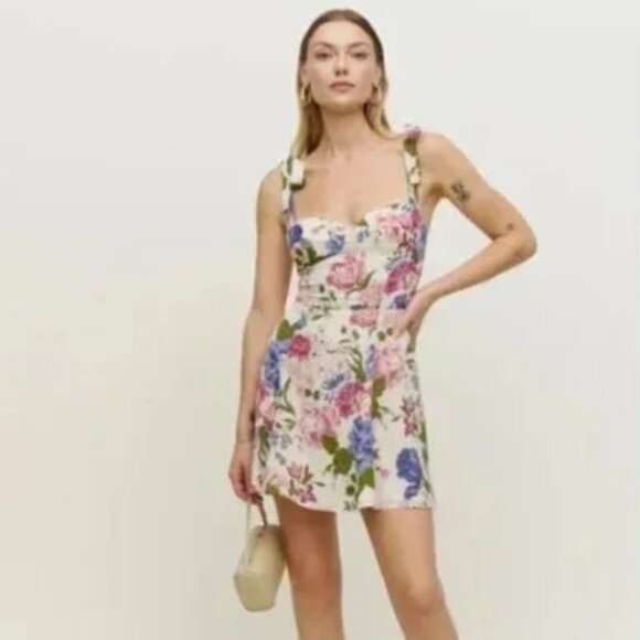 Reformation Niara Dress | Donna | SALE | size 2 | 4 | 6 - Picture 1 of 6